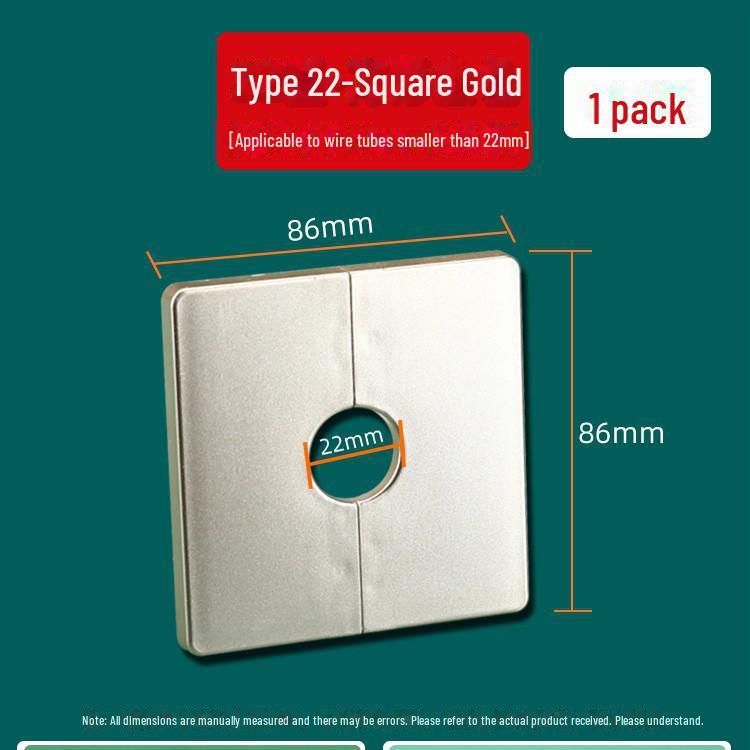 

«Декоративная заглушка для отверстий в стене для труб кондиционера и крана»