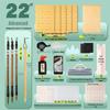 Student Calligraphy Gift Set: 4 Treasures - Pen, Ink, Paper, Inkstone