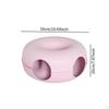 2 in 1 Cat Tunnel Bed Donut Cave Hideaway Pet Circle Hideout for Indoor Cats