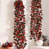 Artificial Figures Artificial Flowers Roses Rattan Home Outdoor Wedding Green Plant Decoration Vine Table Setting