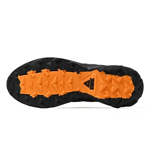 Peak TAICHI OUTDOOR EXT51371G Men's Outdoor Shoes, All Black, Size 26.0 cm, 2E