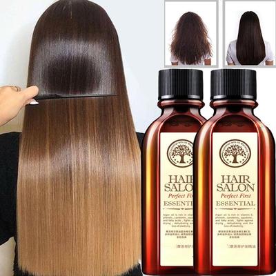 60 ml Haaröl Lockenmaske Multifunktionales Reparatur-Haaröl Marokkanisches Arganöl für Spliss