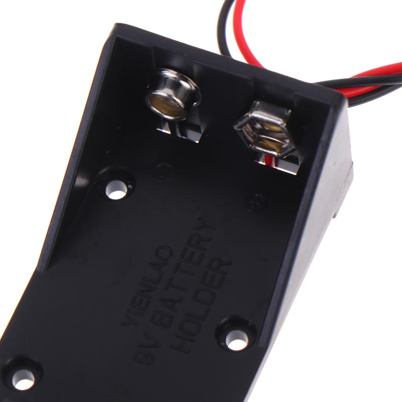 5/10Pcs 9V Battery Clip Holder 9V Battery Case 9V Battery Box With Wire Leads Diy Accessories