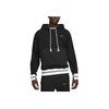Nike Dri-FIT Standard Issue Logo Vintage Pattern Printed Striped Color Block Quick-Dry Basketball Hoodie Men Hoodies Black FB6931-010