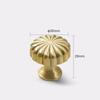 Brass Single-Hole Handle Solid Pure  Handle  Mini Drawer Knob Wardrobes Cabinets TV Stands  Bathroom Vanities Pull