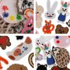 13 Pcs Bear Sew On/Iron On Patches Cats Embroidered Patches Flowers Sewing Patches Applique for Backpacks Decorations