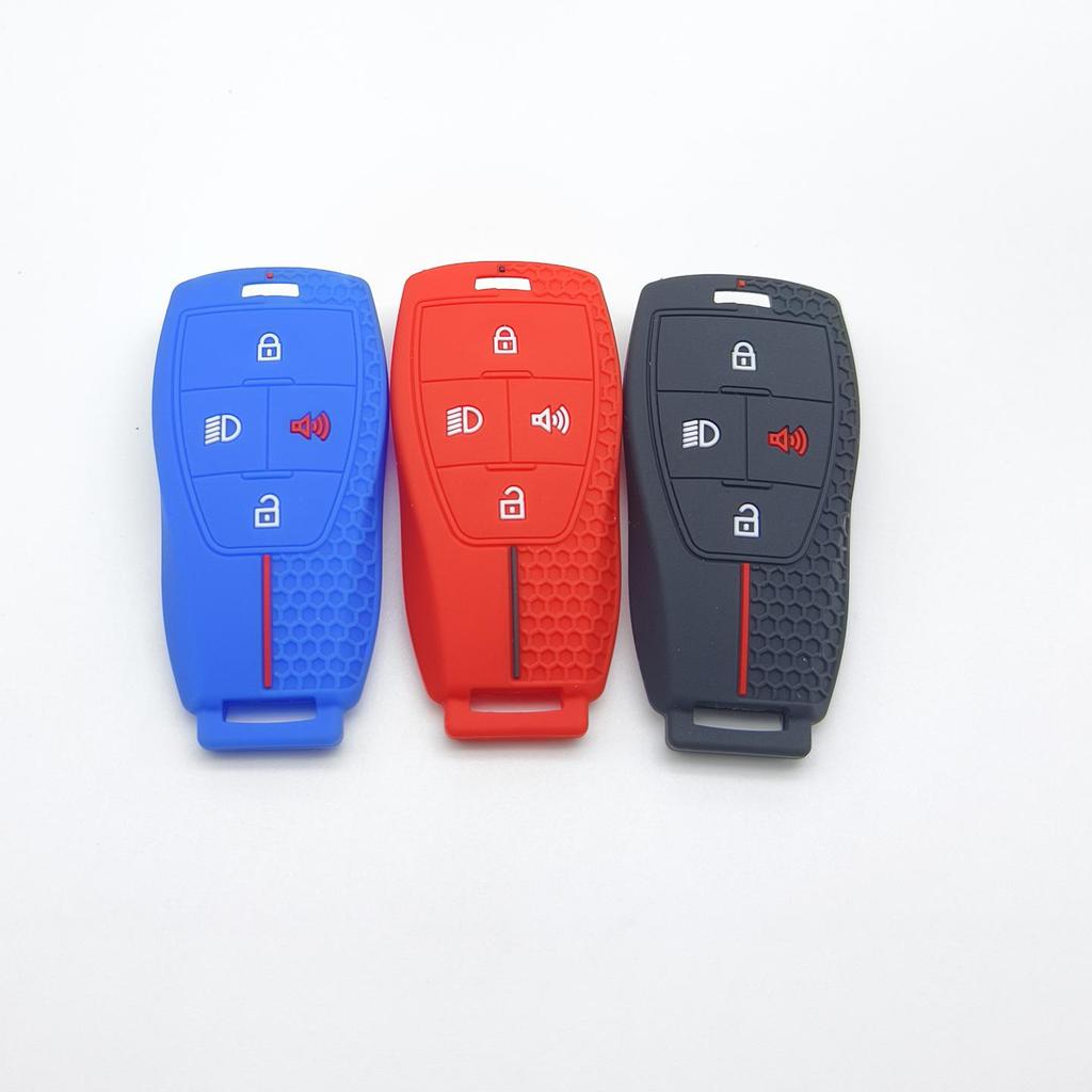 Silikon Schutzhülle für Schlüssel für Beijing BJ40, BJ30, F40, EU5plus, BJ80, X7