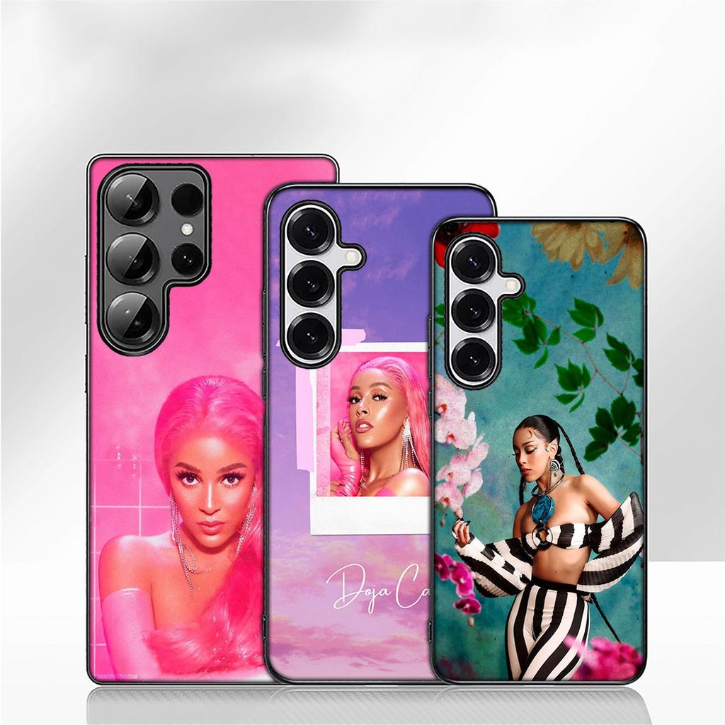 Phone Cover for Samsung Galaxy A55 A54 A25 A36 A17 A26 A35 A33 A34 A14 A37 S8 S9 S20 S21 FE S10 Plus Case Doja Cat Casing