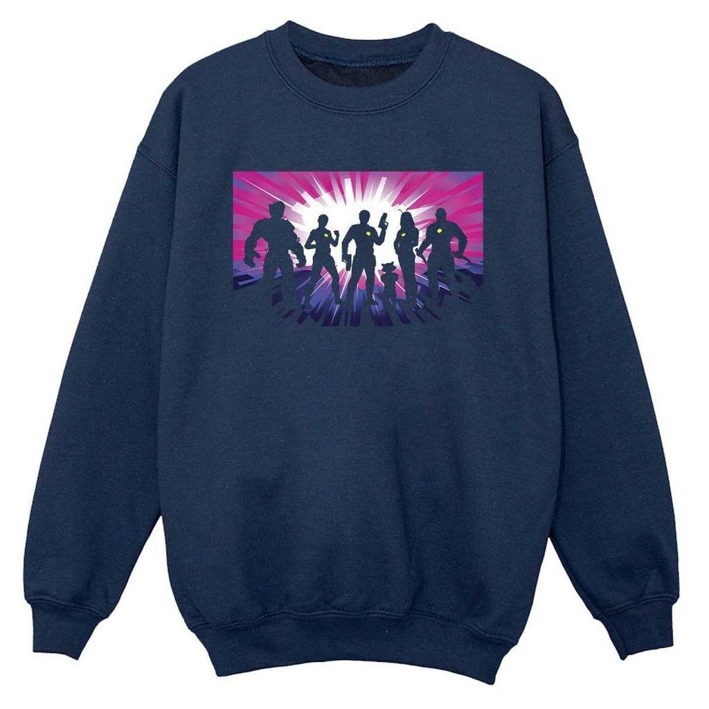 Guardians Of The Galaxy Volume 3 Jungen Silhouette Ausschnitt Sweatshirt