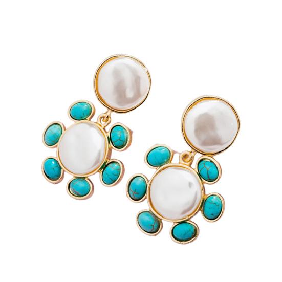 

1 пара висячих серег, классические декоративные универсальные стильные серьги-гвоздики с кисточками и крючками