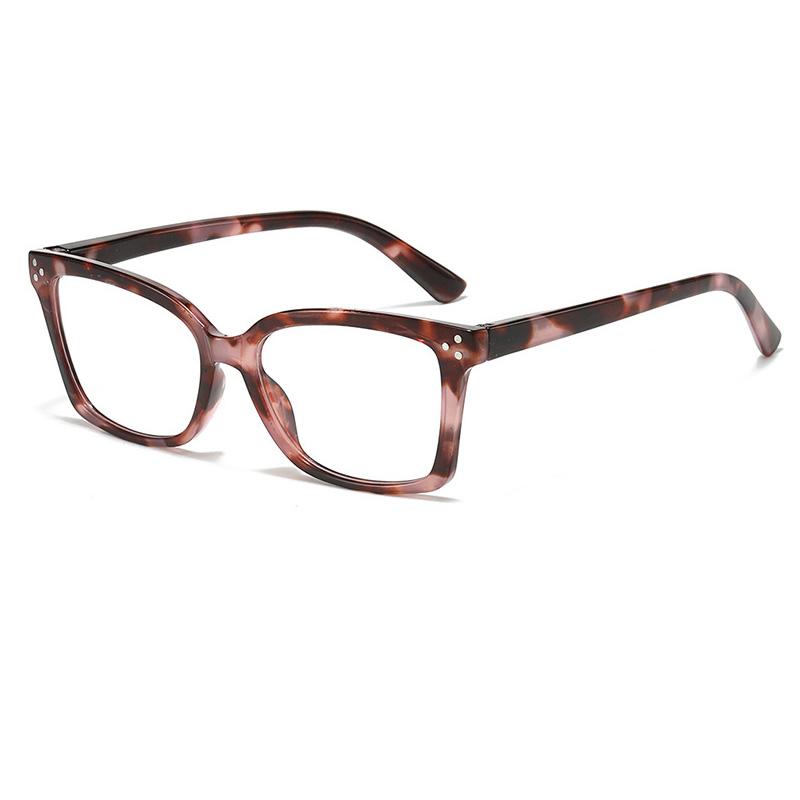 

Fashion Classic Brand Design Square Rice Nail Women Frame Reading Glasses Photochromic Anti Computer Blue Ray Hyperopia Eyeglass 0