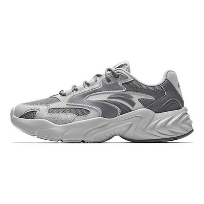 Retro Versatile Non-Slip Breathable Low-Top Casual Running Shoes Men Sneaker Gray 912515505-2