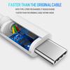 Type C to Type C Cable for Macbook Samsung S20 S10 Google Pixel 4 3 PD 100W QC3.0 Fast Charger Data Cable USB-C Type-C Wire Cord