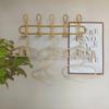 Rattan Hanger Rattan Wall Hooks Kids Garments Organizer Rack Clothes Hat Hanging Hook Kids Room Clothing Storage Decor Hangers