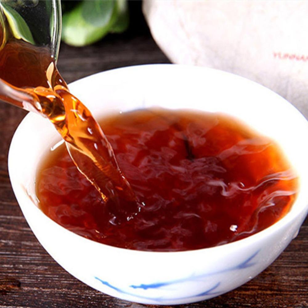 Organic Puerh Tea Cake 330g Ripe Cooked Fermented Healthy Eco Food