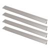 4Pcs Stove Gap Cover Stainless Steel Heat Resistant Easy Clean Versatile Oven Gap Filler Guard