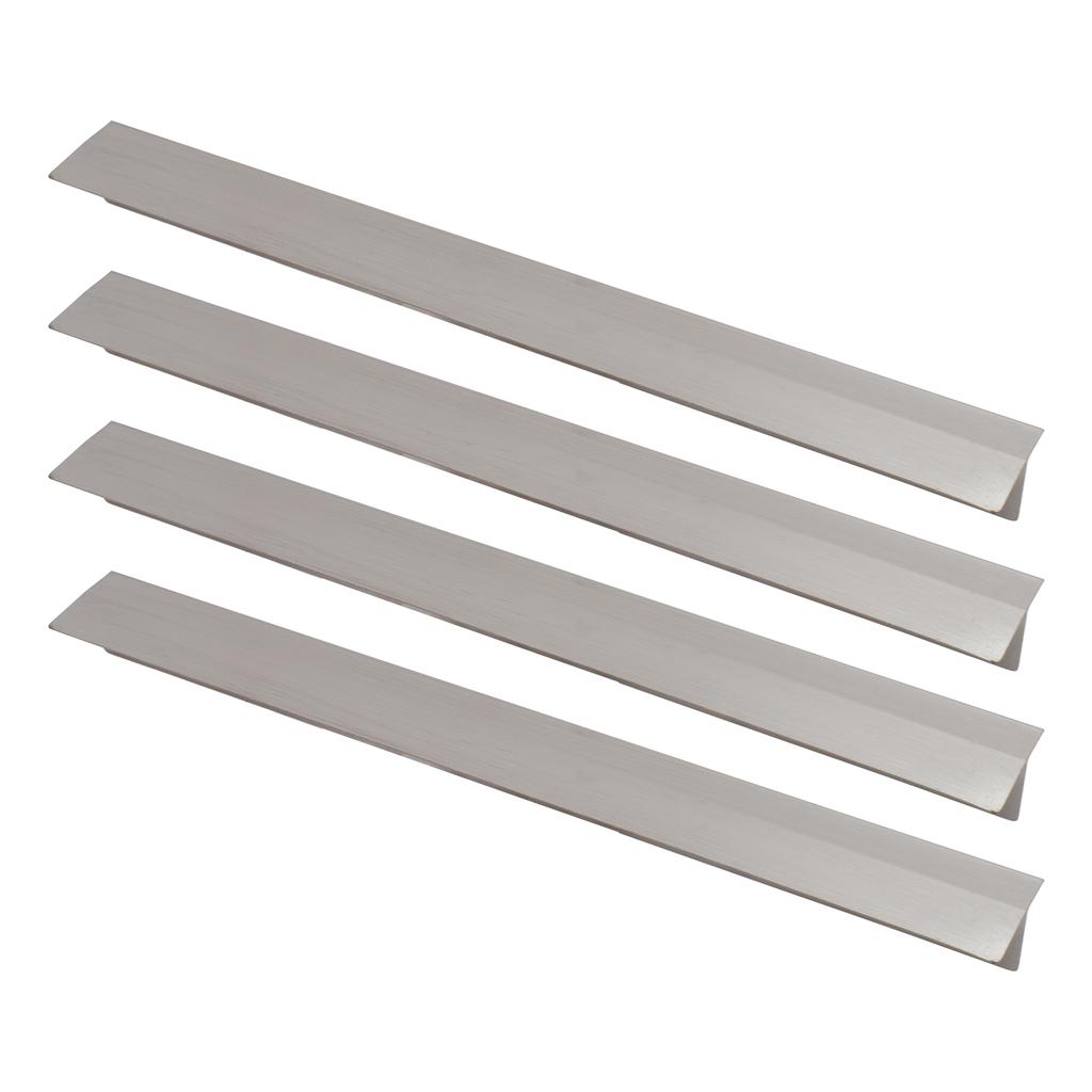 4Pcs Stove Gap Cover Stainless Steel Heat Resistant Easy Clean Versatile Oven Gap Filler Guard