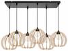 MODERN WOODEN LED CEILING HANGING LAMP
