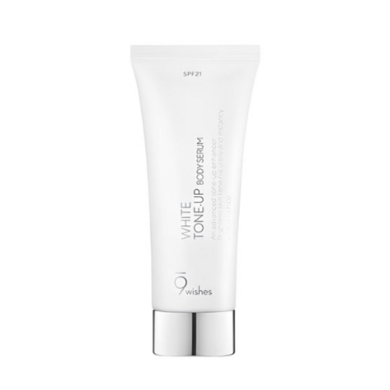 9Wishes White Tone-Up Body Serum 150ml – Brightening Hydrating Body Serum for Radiant Skin