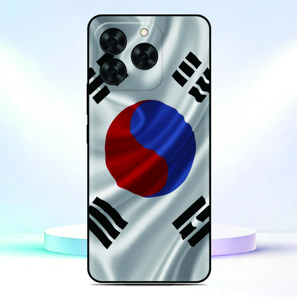 National Flag Phone Case For Cubot Note 60 Printing Pattern Coque TPU Black Back Cover Soft Silicone Protective Fundas