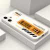 Hot Labels Barcode Skinarma Japan Phone Case for iPhone 16 15 14 13 12 11 Pro Max Mini X XR XSMax 8 7 6 6S Plus Soft Back Cover