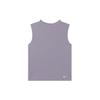 Nike Solid Color Casual Comfortable Training Sports Tank Top Quick Dry Sleeveless T-Shirt Women tops Purple DO9272509