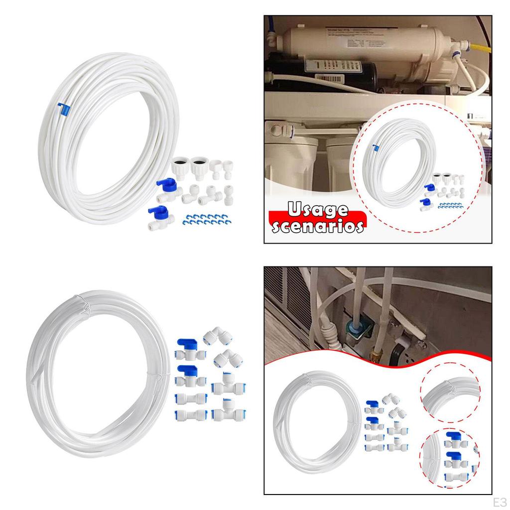 Zestaw Wężyka Wodnego do Lodówki Przyłącze Automat do Bezpośredniego Picia Przenośna Lodówka na Lód Wąż