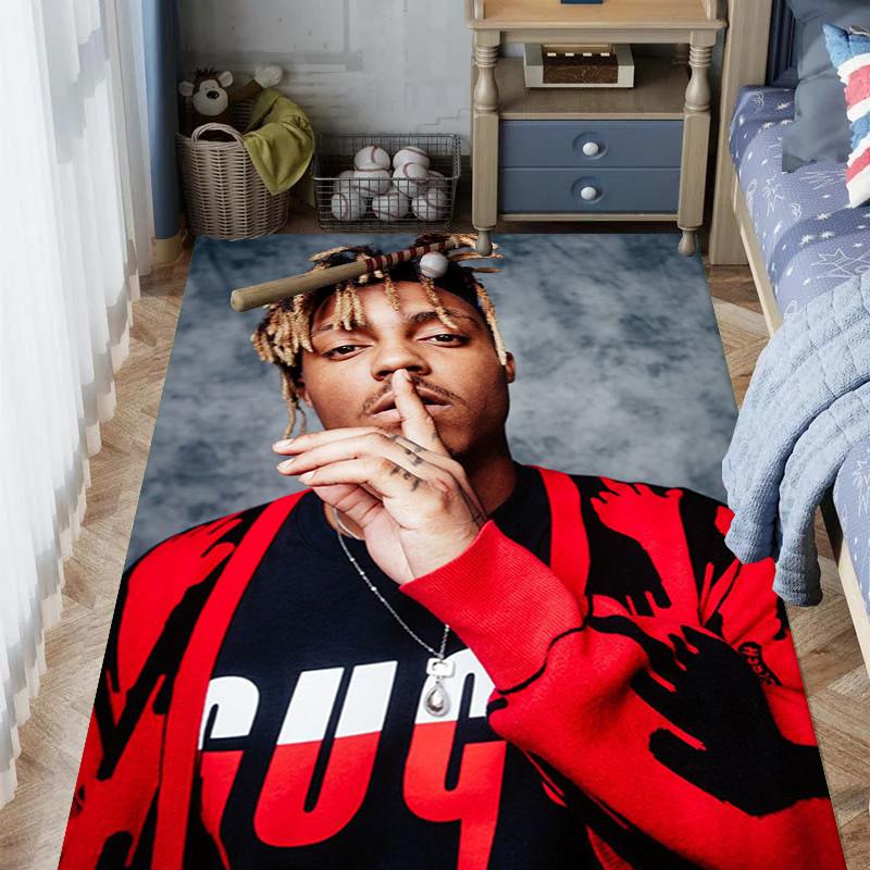 Juice Wrld: Legacy Music Passion Carpet Printing Suitable for All Seasons Bathroom Mat Fashion Office Chair Cushion