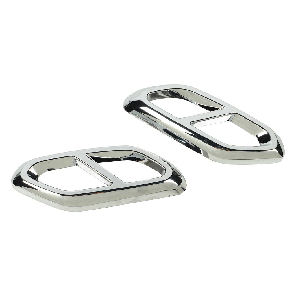 1Pair Exhaust Pipe Muffler Cover Decorative Strong   Car Exhaust Pipe Cover Replacement for   GLC‑Class X254   Line