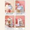 Cute Cartoon Pig Pen Holder Multi-Grid Desk Organizer with Drawer Multi-functional Cosmetic Makeup Brush Holder for Home Office School Supplies