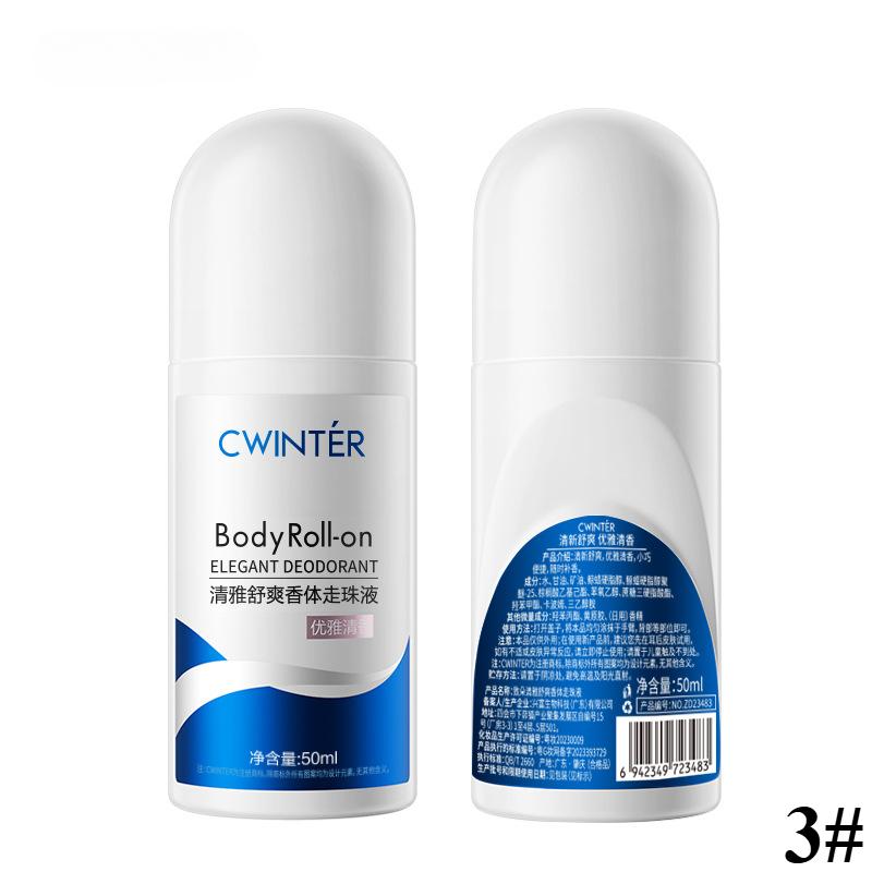 Elegant Roll-On Deodorant Vitality Refreshing Anti-Perspiration Underarm Roll-On Deodorant Essence