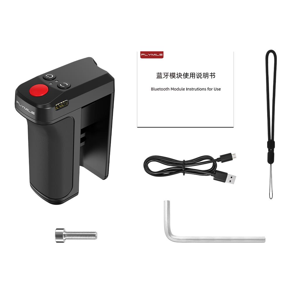 

Bluetooth Grip for DJI OSMO Action 6 5 4 Accessories Street Shooting Handle Compatible with Metal Protective Cage For Action 4 5