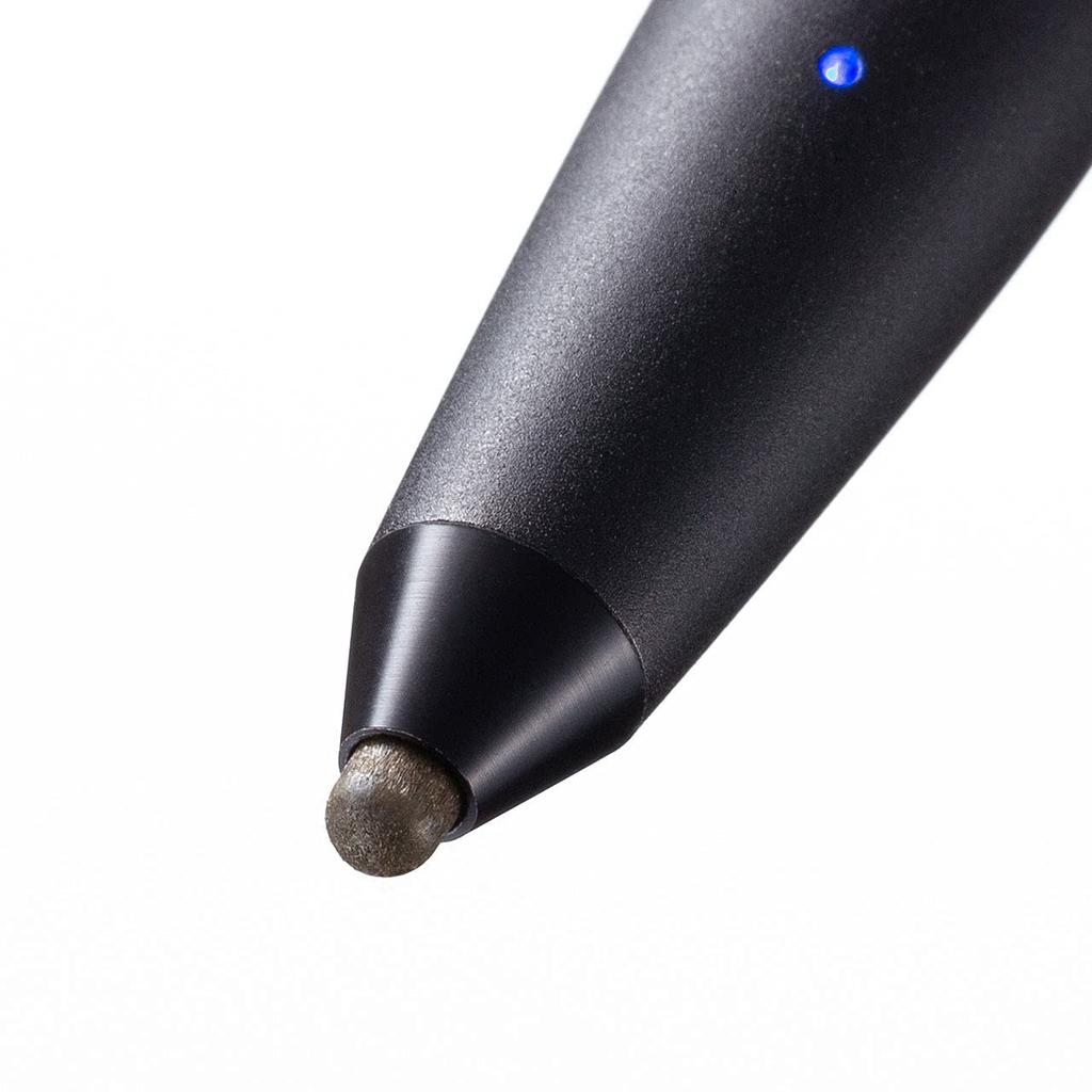 SANWA SUPPLY Battery-Powered Stylus Pen (Black) PDA-PEN48BK