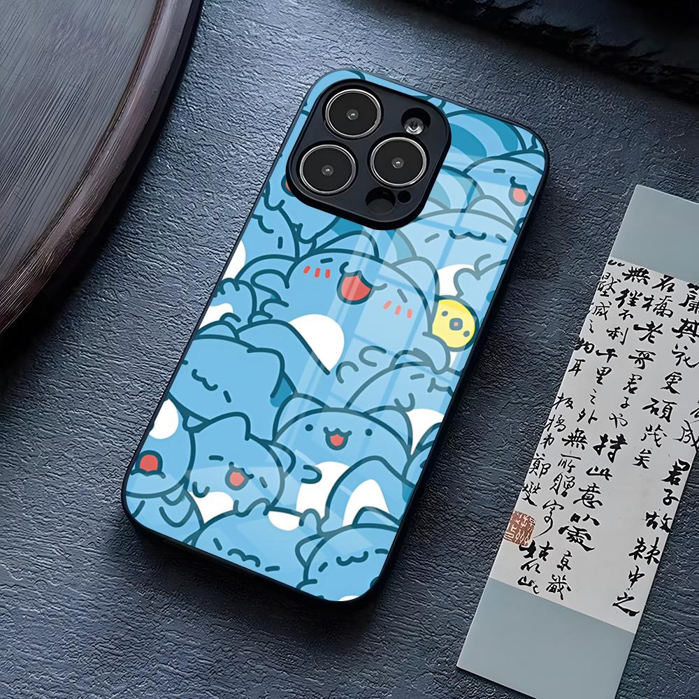 Bug Cat C-Capoo Handyhülle Für IPhone 16 Pro Max 17 14 15 Plus 13 Mini 11 12 X XR XS 8 7 Plus SE Glasabdeckung