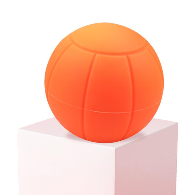 

Blue Patterned Silicone Fascia Ball for Muscle Relaxation and Yoga Massage помаранчевий