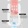 Rose Shower Head Water Filter Mixed with Vitamin C Dechlorination Shower Scented Filter Impurities Anti-scaling