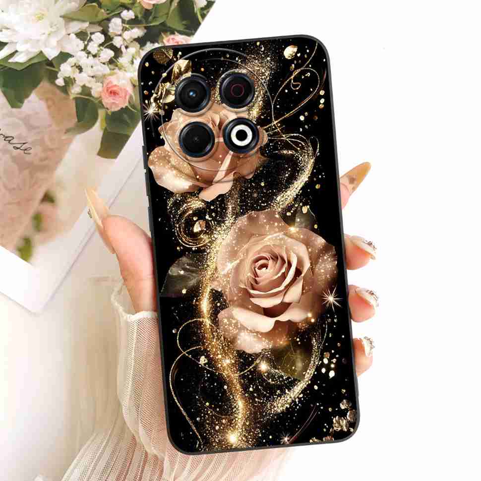 For Tecno Spark 30 Pro 4G KL7 Case Butterfly Dragon Soft Silicone Cover For Tecno Spark30 Spark 30 Pro Shockproof Phone Cases