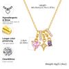 Charms Heart Pendant Necklace for Women, Golden Stainless Steel OT Toggle Necklace, Layered Necklace Stylish Valentine's Gift