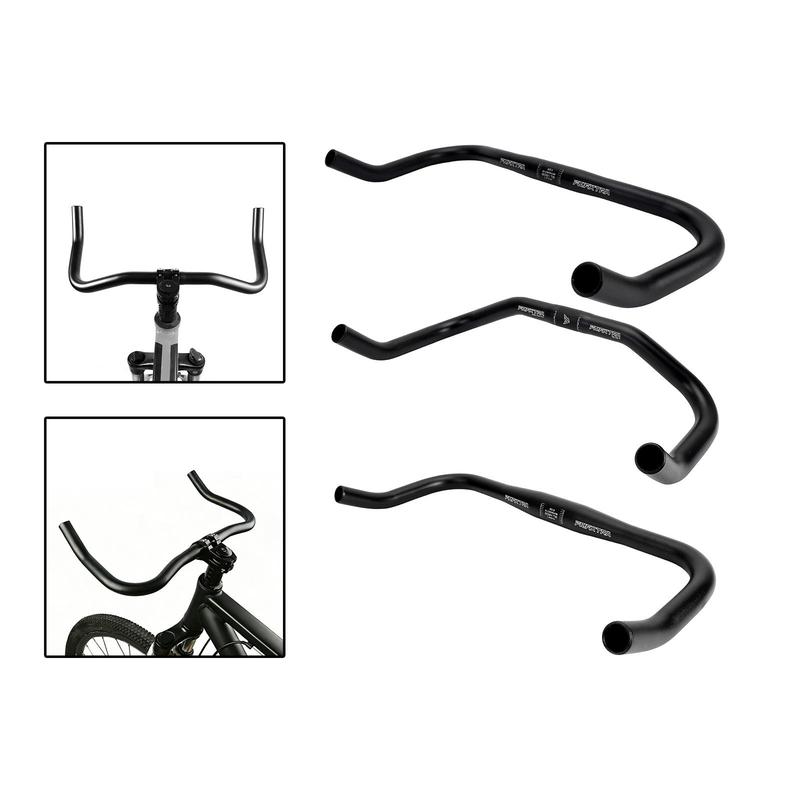 Bullhorn Bicycle Handlebar Component Easy to Install Ergonomic Sturdy Outdoor Riding Rest Bar Handlebar