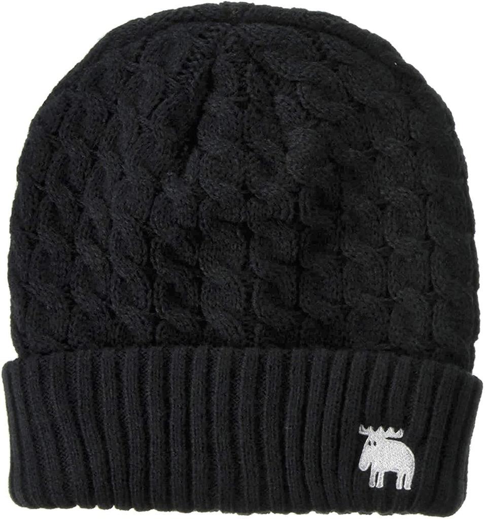 Mozu Knit Cap Black Japan 478-0019 57-59cm (Free Size)