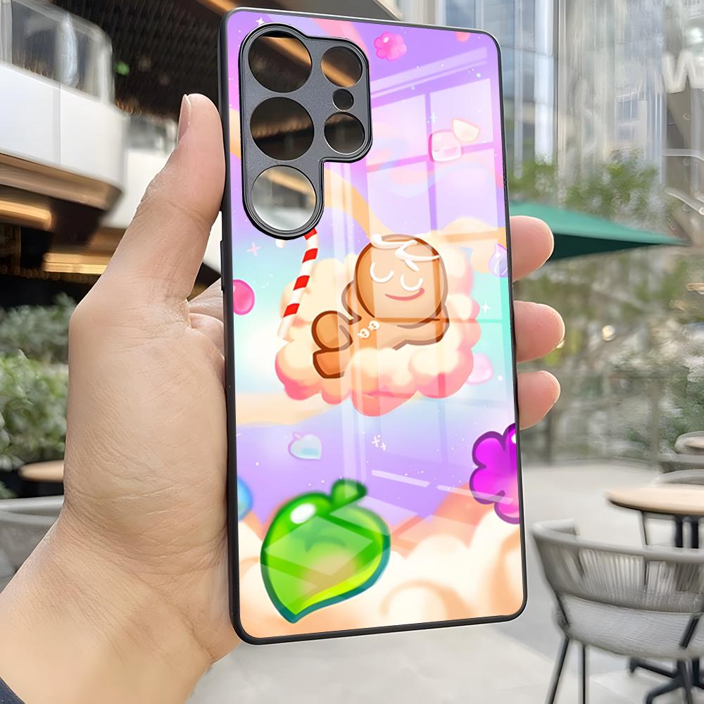 C-Cookie Run K-KingdomS Phone Case For S25 Ultra Samsung S26 S24 Fe S22 S20 S23 21 Plus A54 A34 A53 A16 Glass Cover