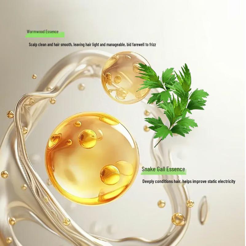 Longliqi Snake Gallbladder Mugwort Shampoo