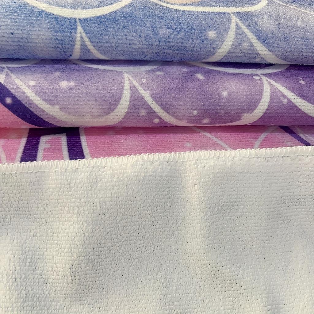 Sunset Wave Bath Towel - Soft, Super Absorbent & Vibrant Ocean Design for Everyday Use & Perfect for Relaxing Bath Moments