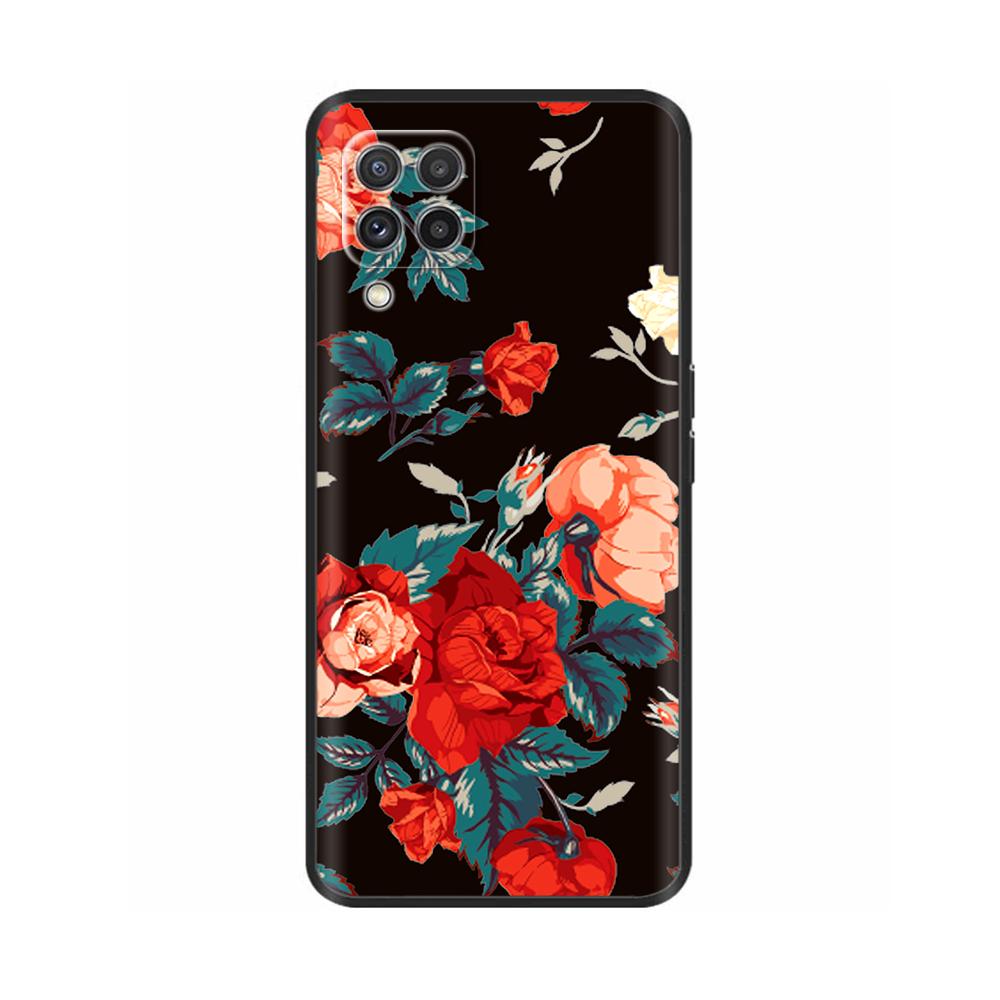 For Samsung Galaxy A12 Case 6.5'' Stylish Painted Cover Soft Silicone Phone Case For Samsung A12 M12 SM-A125F A127F N125F Coque