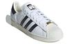 adidas Superstar Cloud White Core Black Gold Metallic