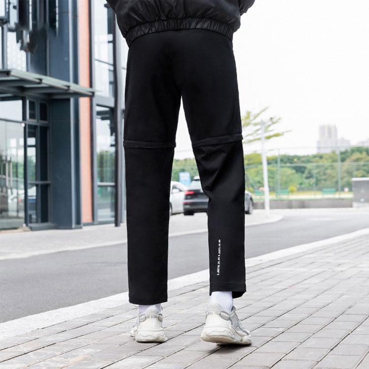 Adidas Originals Snow Mountain Series ADV Cargo Regular Fit Retro Casual Sports Long Pants Men Black GV0932