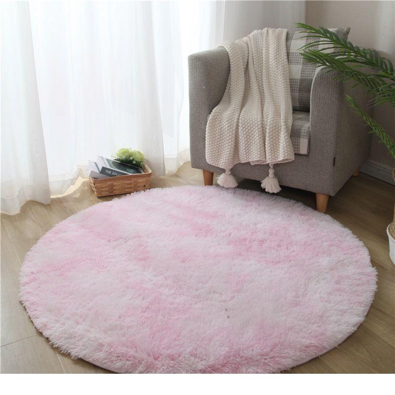 Super Soft Plush Round Rug Mat Fluffy White Carpets For Living Room Home Decor Bedroom Kid Room Decoration Salon Thick Pile Rug