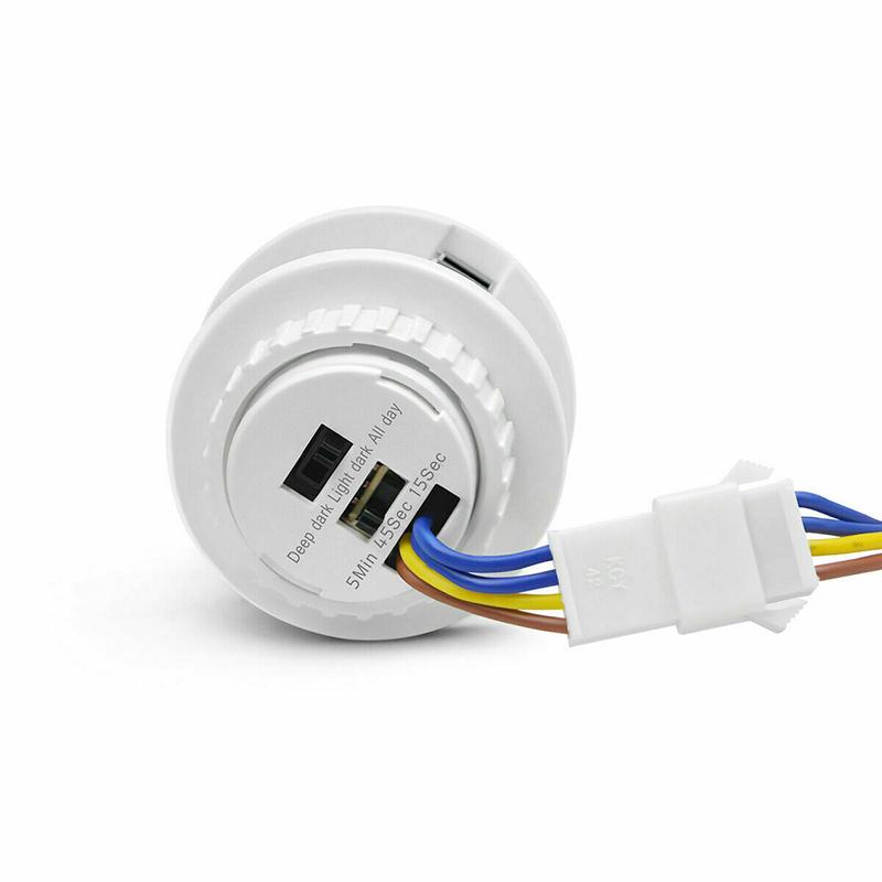 Mini 220V PIR Infrarot Körper Bewegungsmelder Detektor Sensor Schalter lampe ze Mini 220V PIR Infrarot Körper Bewegungsmelder Detektor Sensor Schalter lampe ze