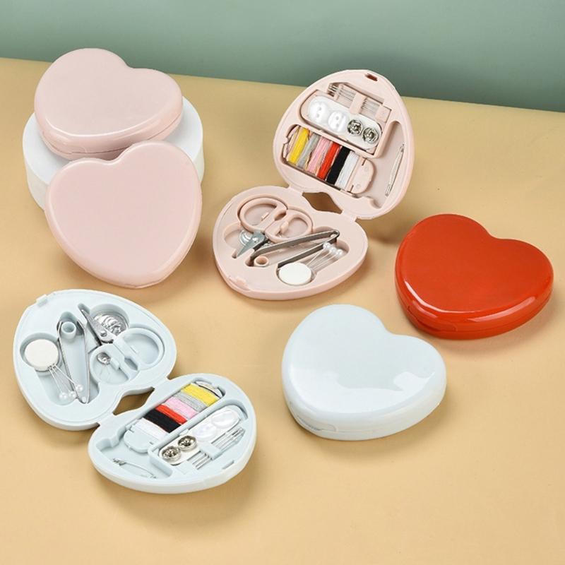 Travel Sewing Portable Mini Sewing Supplies Includes Needle Thread for Beginners
