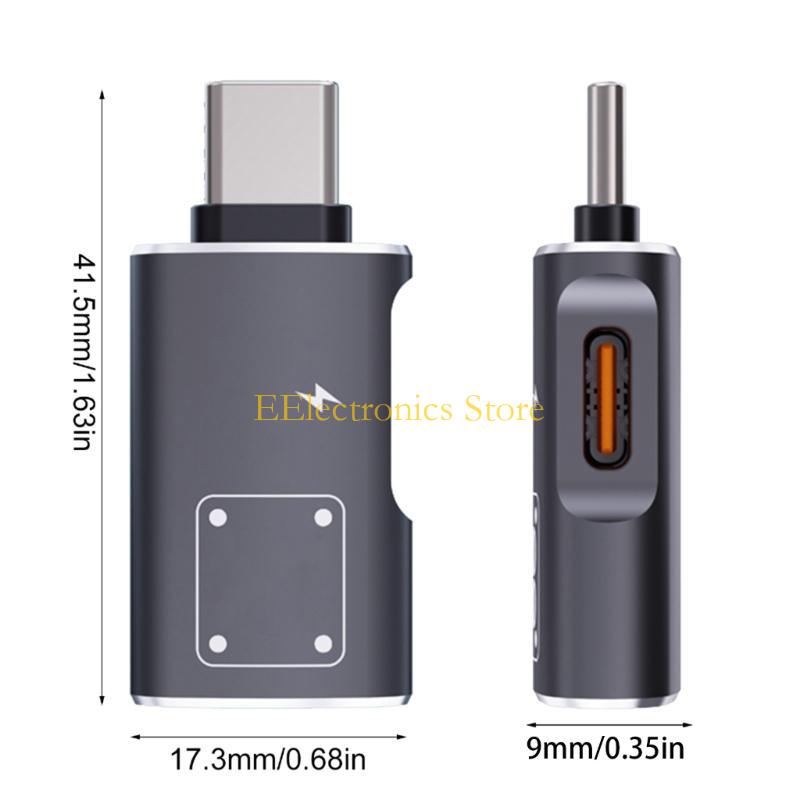 B03C Aluminum Converter High Speed Data Tranfer Adapter USB C & USB to USB A Adapter with 15W Charging Port for Phone 15 14